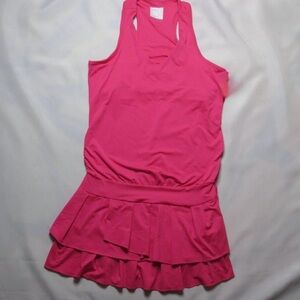 Lucky in Love Pink Tennis/Pickleball Dress Size Small